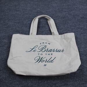 Audemars Piguet Tote Canvas Bag Le Brassus World Canvas Cotton Eco Shopper Large